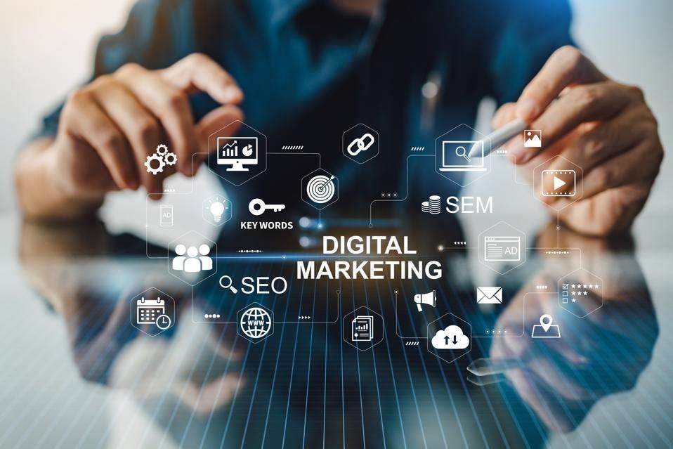 Digital Marketing & Graphic Designing detail showcase